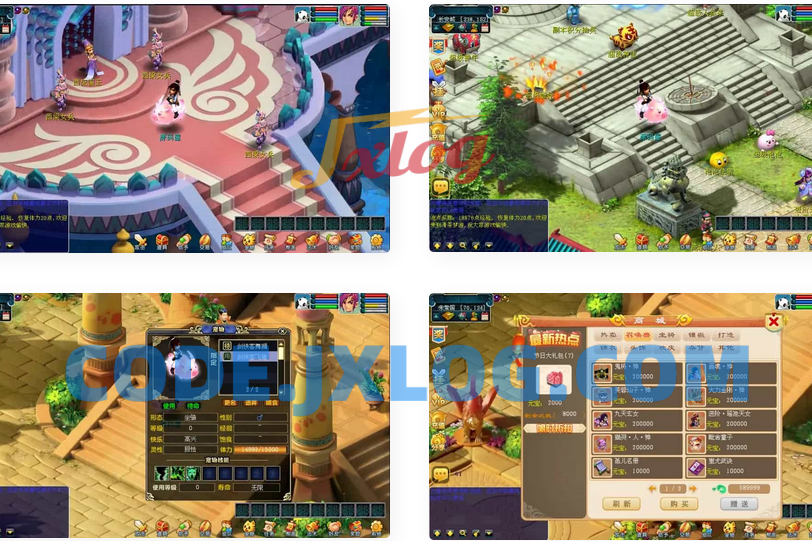 三端互通西游【清茶梦游互通】最新整理Win系服务端+安卓+PC客户端+GM工具+详细搭建教程+视频教程