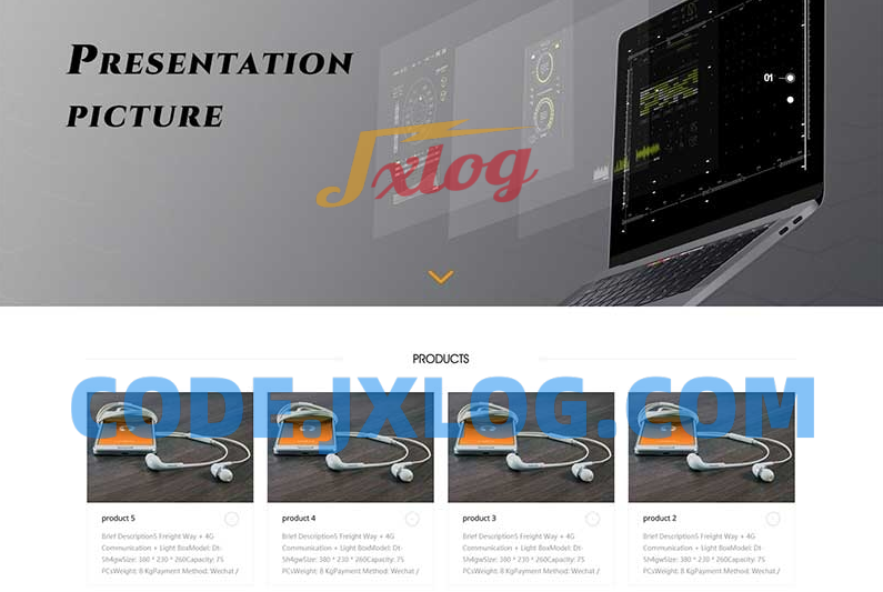 (自适应手机端)企业通用电子产品外贸网站源码 英文外贸pbootcms模板