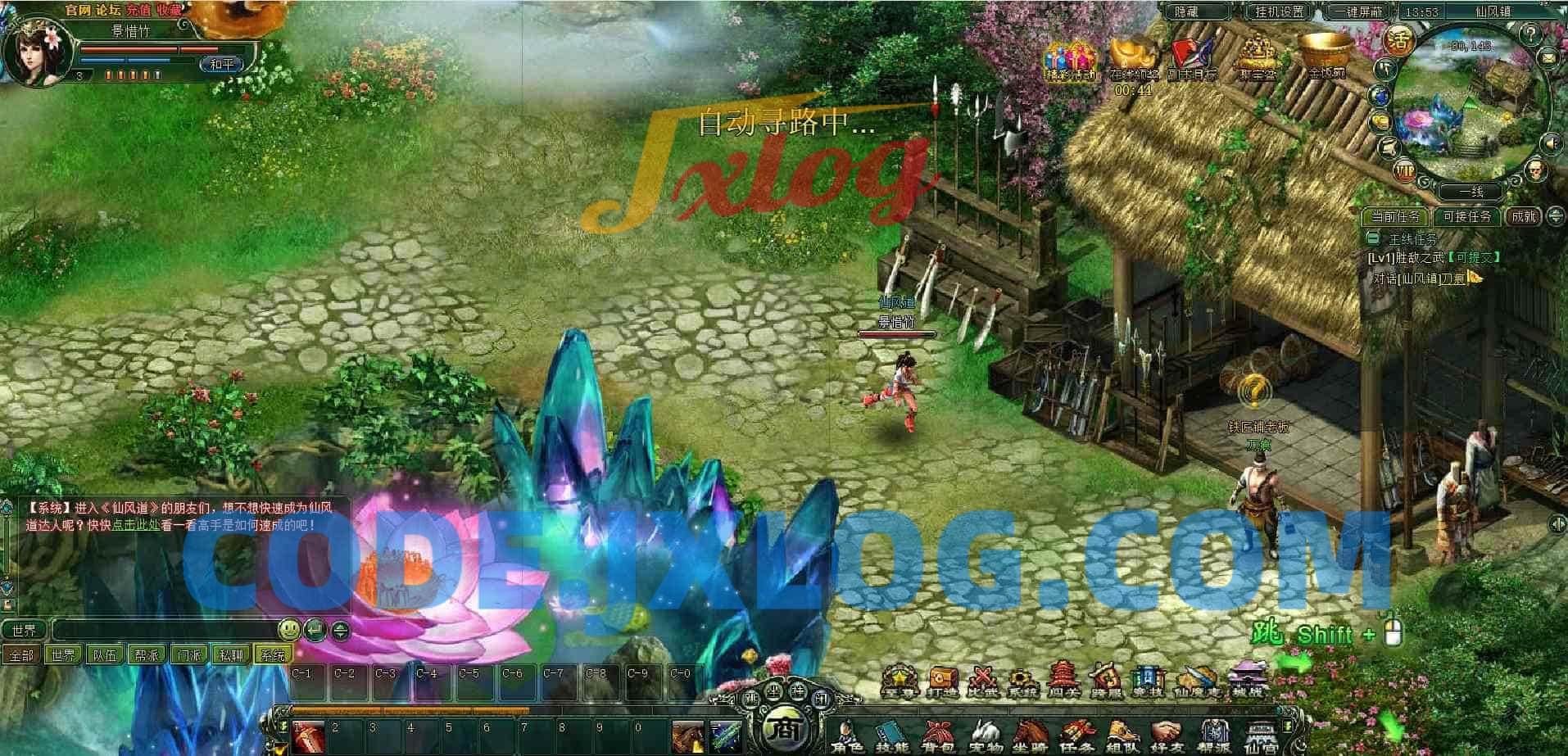 《仙风道OL》3D仙侠剧情闯关页游，提供最新打包的Wn服务端、通用视频架设教程和配套GM工具