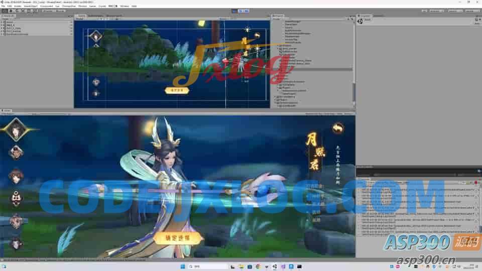 万灵山海之镜全套源码_3D国风Q萌卡通剧情回合手游_2024年3月最新打包整理全套源码