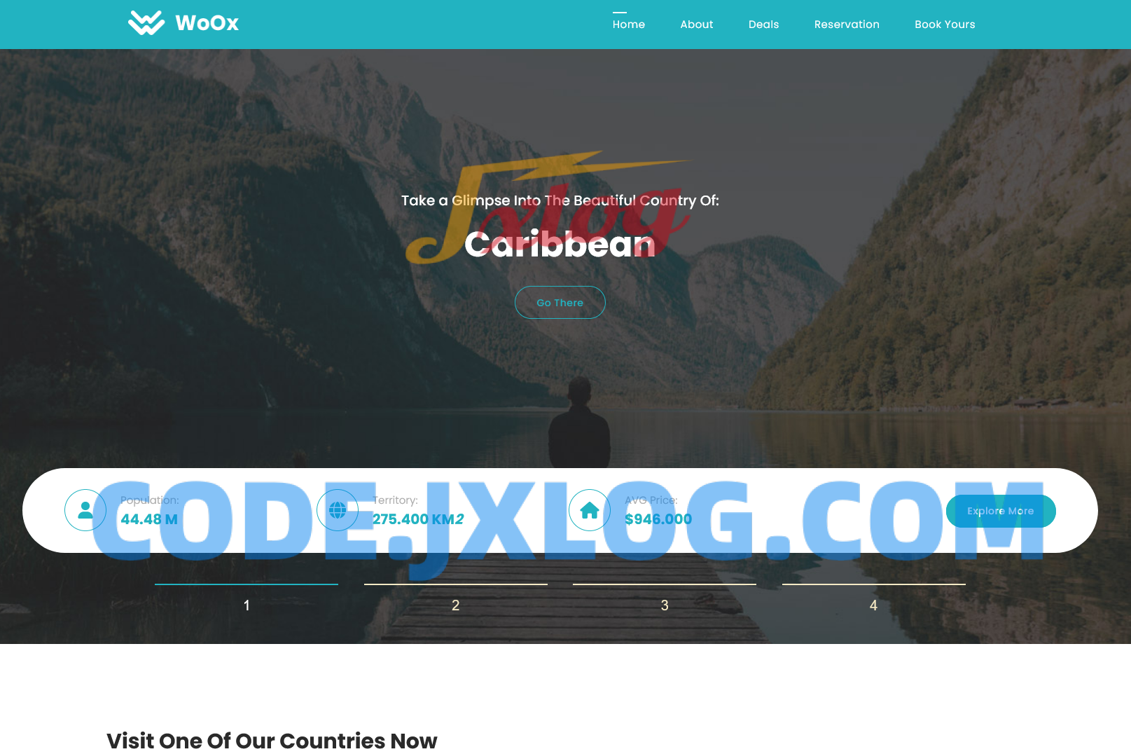 世界景点旅行网站源码 HTML5模板