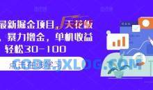 快手最新掘金项目，天花板玩法，暴力撸金，单机收益轻松30-100