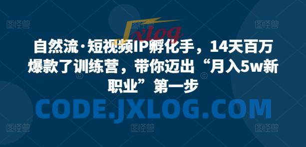 14天百万爆款了训练营,带你迈出“月入5w新职业”第一步 14天百万爆款了训练营,带你迈出“月入5w新职业”第一步