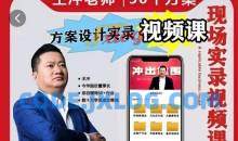 王冲老师50个行业现场设计方案50个方案实录商业模式