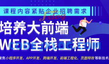 锋大前端视频l课程2022年语言汇编