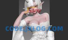 zbrush和服二次元角色案例教学