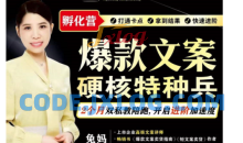兔妈『爆款文案硬核特种兵孵化营』（超硬核）