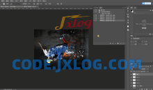 PS一键飞溅碎片特效粒子插件