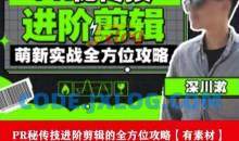 PR进阶剪辑培训班，让你快速成为剪辑大师12节视频课程+素材！