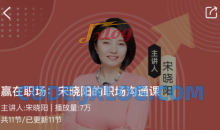 赢在职场：宋晓阳的职场沟通课