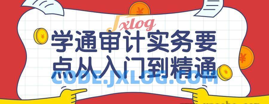 学通审计实务要点从入门到精通课 学通审计实务要点从入门到精通课
