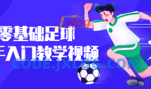 零基础足球新手入门教学50节课程