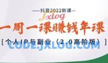 抖音2022新课个人IP与副业2.0高阶版