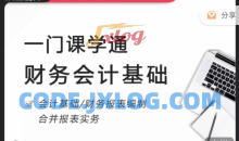 一门课学通财务会记提升财务处理能力