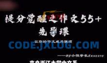 小恒学长Ernesto 提分觉醒之作文55+作文全套上分系统课