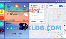 车机桌面 氢桌面1.0.4.4 悬浮地图超美