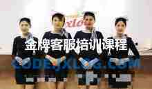 金牌客服培训课程