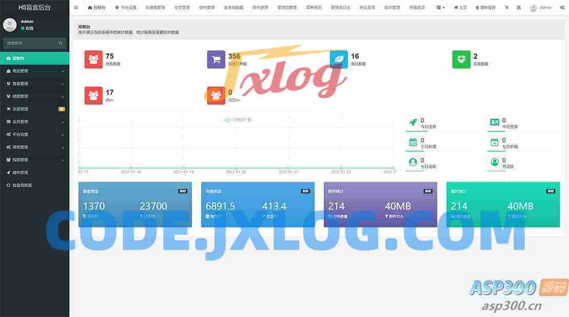 FastAdmin后台盲盒商城 晒图+免签支付+短信验证+在线回收 ThinkPHP框架源码 FastAdmin后台盲盒商城 晒图+免签支付+短信验证+在线回收 ThinkPHP框架源码