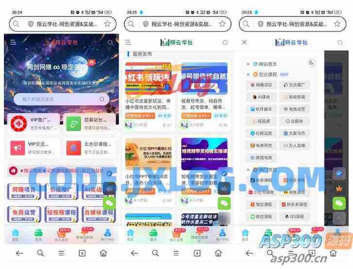 网创知识付费整站数据源码