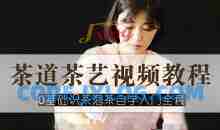茶艺茶道视频教程 零基础识茶泡茶自学入门全套