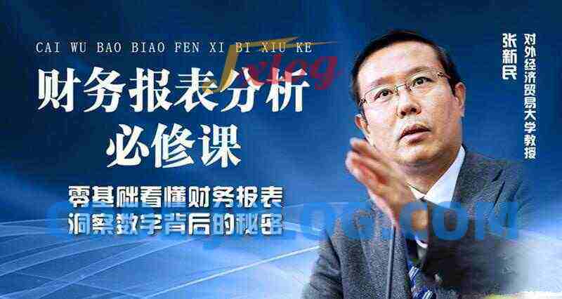 张新民:老板和高管必修的财务报表分析课 张新民:老板和高管必修的财务报表分析课