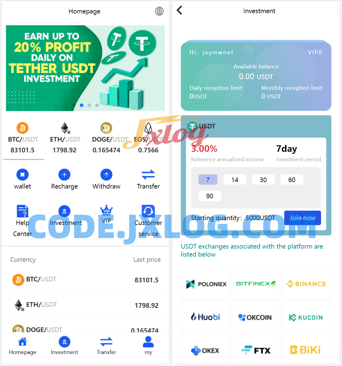 多国语言版_USDT虚拟币投资理财系统源码/海外区块链投资理财源码