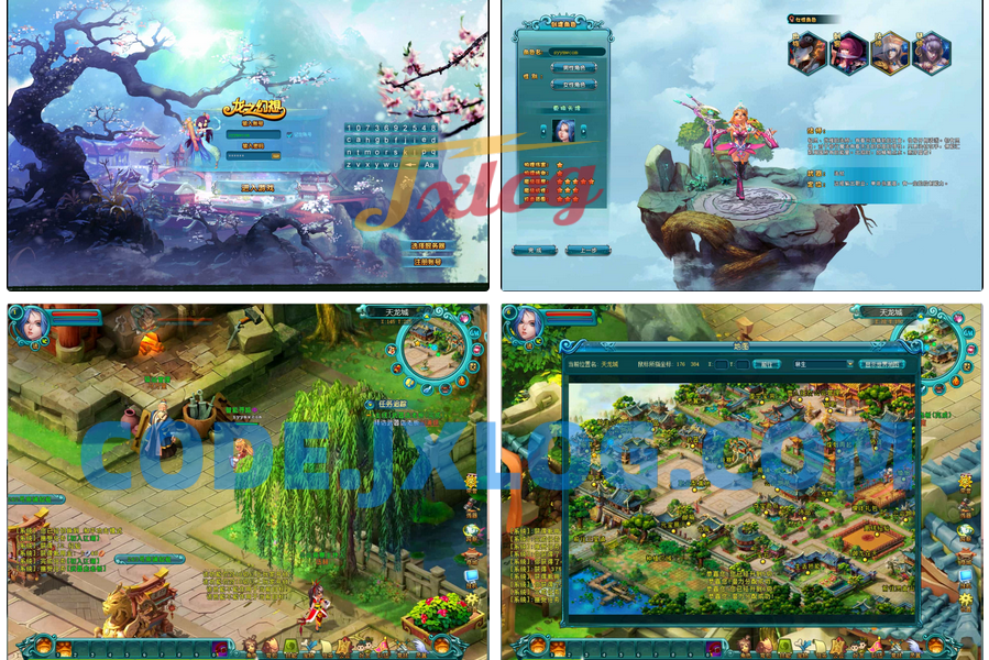 【龙之幻想】站长推荐Q版奇幻RPG角色扮演游戏 – Win服务端源码视频架设教程（GM工具、外网搭建、完整PC客户端）