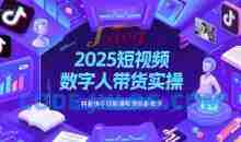 2025短视频数字人带货实操，抖音快手短视频带货最新教学