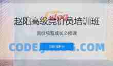 赵阳SEM高级竞价员培训班(百度竞价推广)价值8000元