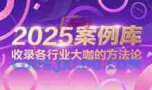 2025案例库，收录各行业大咖的方法论