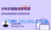 分布式链路追踪实战，20讲玩转微服务可观测性系统