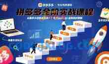 大炮拼多多全阶实战课程，从新手小白到运营高手，海量实战玩法+全年实时更新【2025年9月更新】