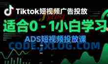 万三老师Tiktok短视频广告投放，适合0-1小白学习ADS短视频投放课