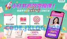 小红书高效变现课，普通人也能引爆小红书快速学习小红书完整体系和具体落地打法