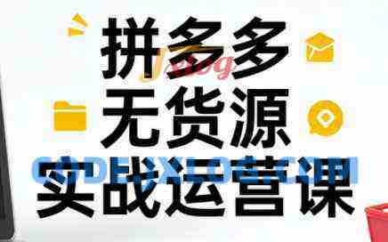 子枫老师·拼多多无货源实战运营课(更新12月) 子枫老师·拼多多无货源实战运营课(更新12月)