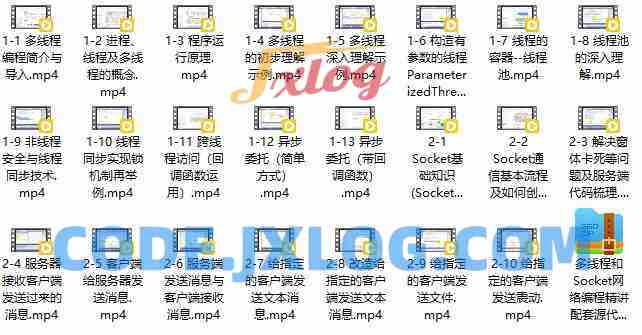 C#多线程和Socket网络编程精讲