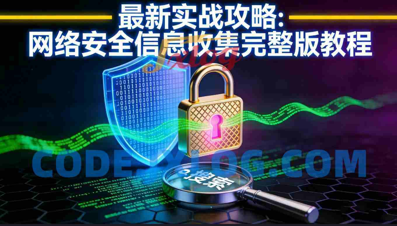 最新实战攻略：网络安全信息收集完整版教程