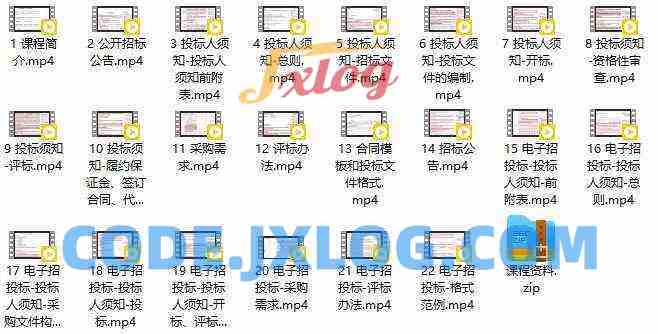 Z府采购招标文件实战拆解课程