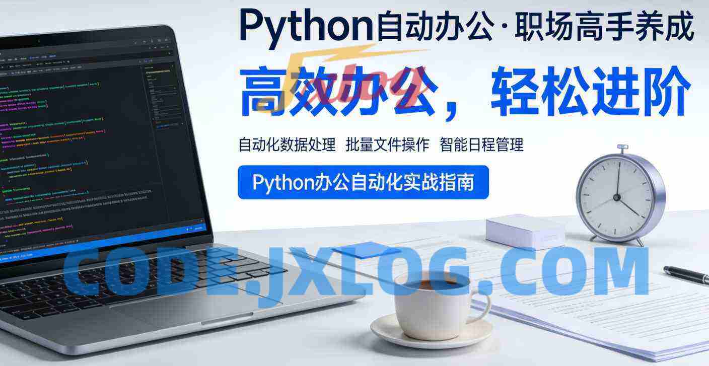 用Python自动办公，做职场高手