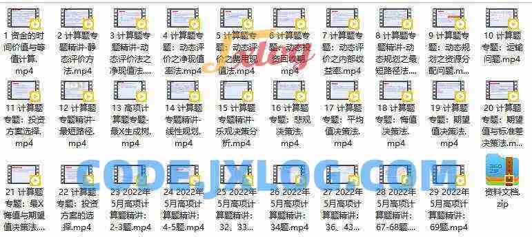 2026年高项考试计算题专题精讲