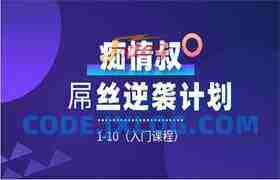 痴情叔《屌丝逆袭计划1-10期（入门课程）