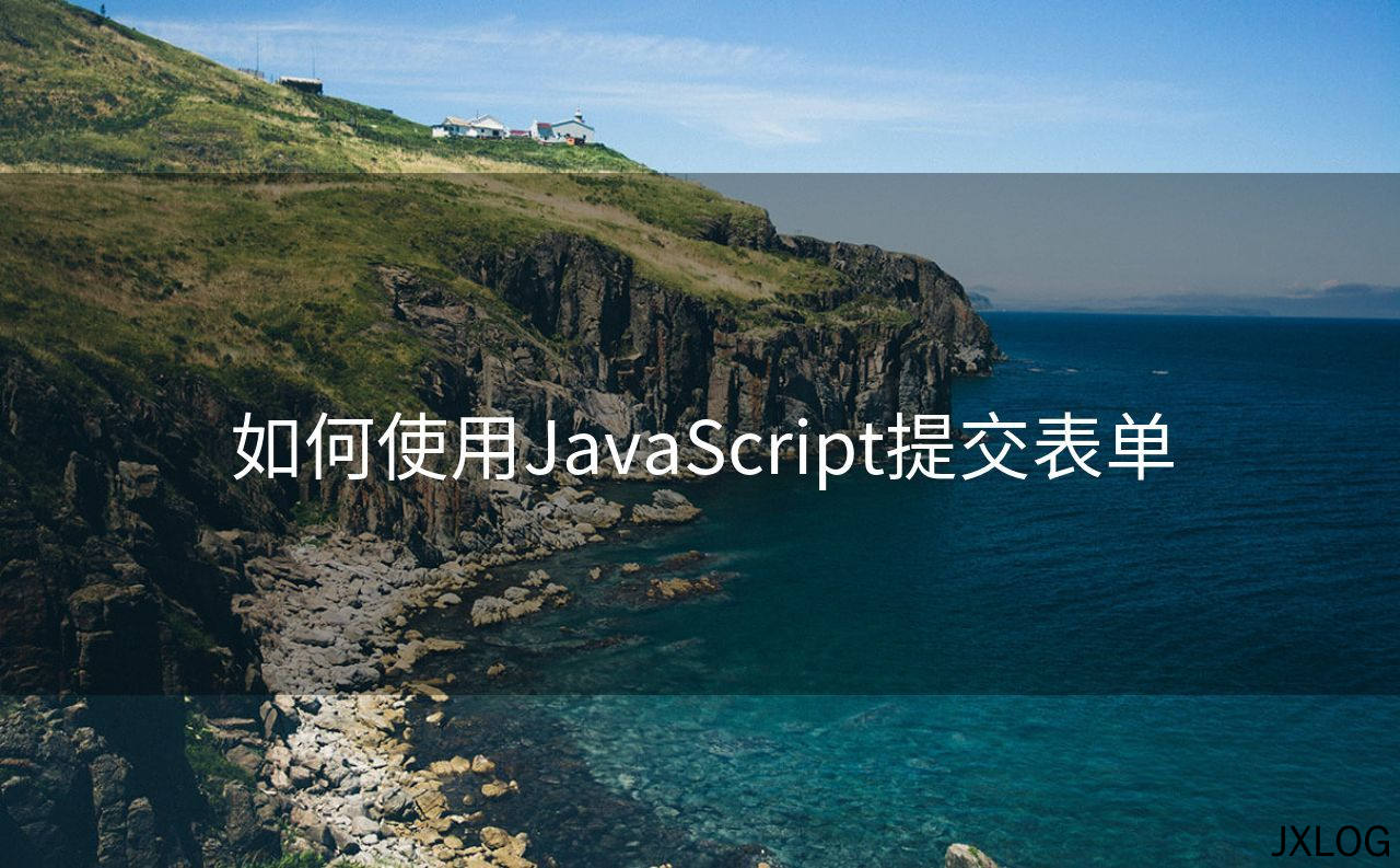 如何使用JavaScript提交表单