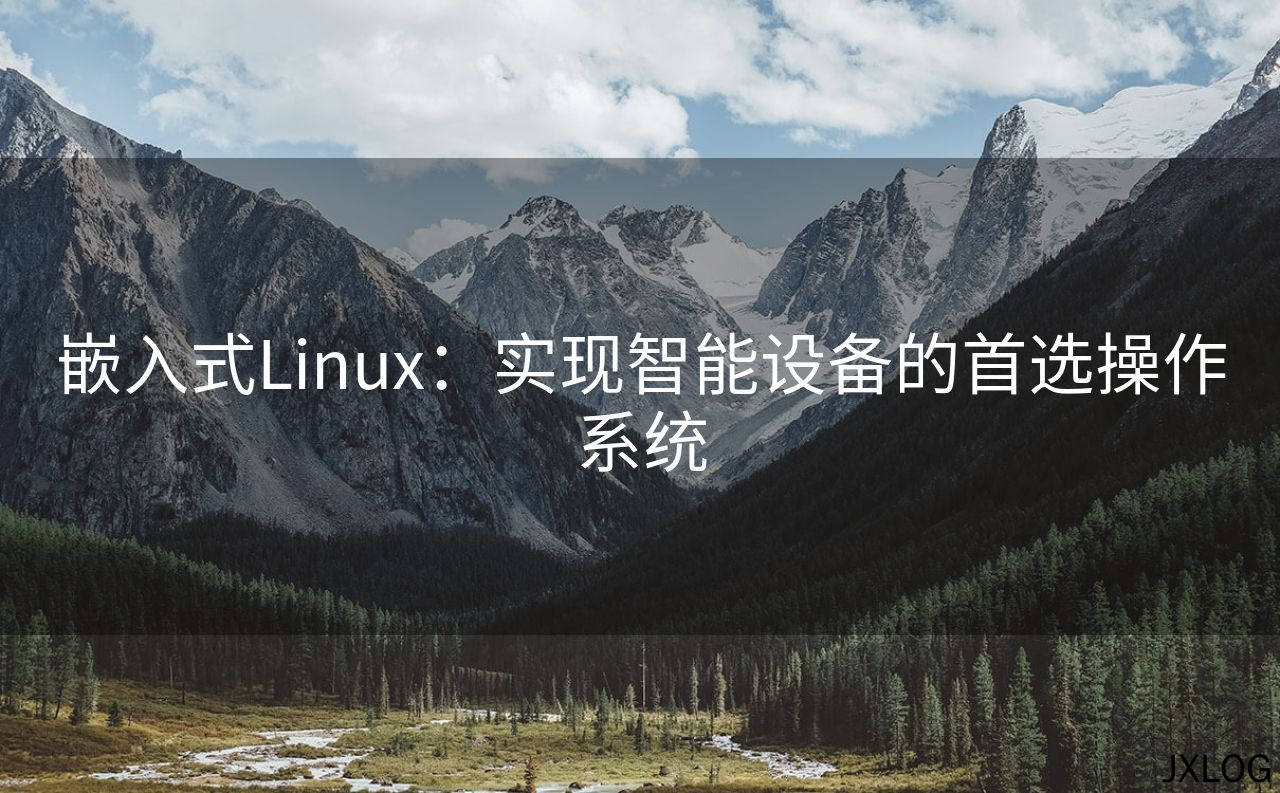 嵌入式Linux：实现智能设备的首选操作系统
