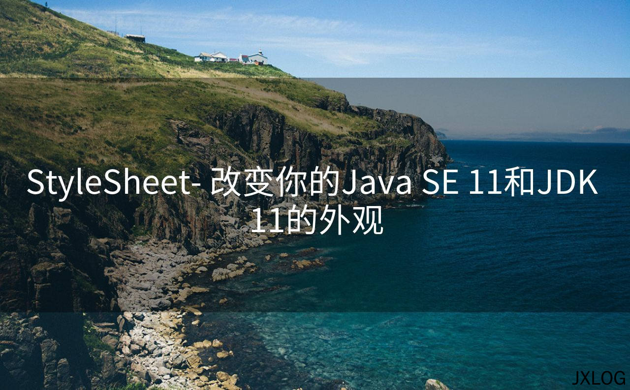 StyleSheet- 改变你的Java SE 11和JDK 11的外观