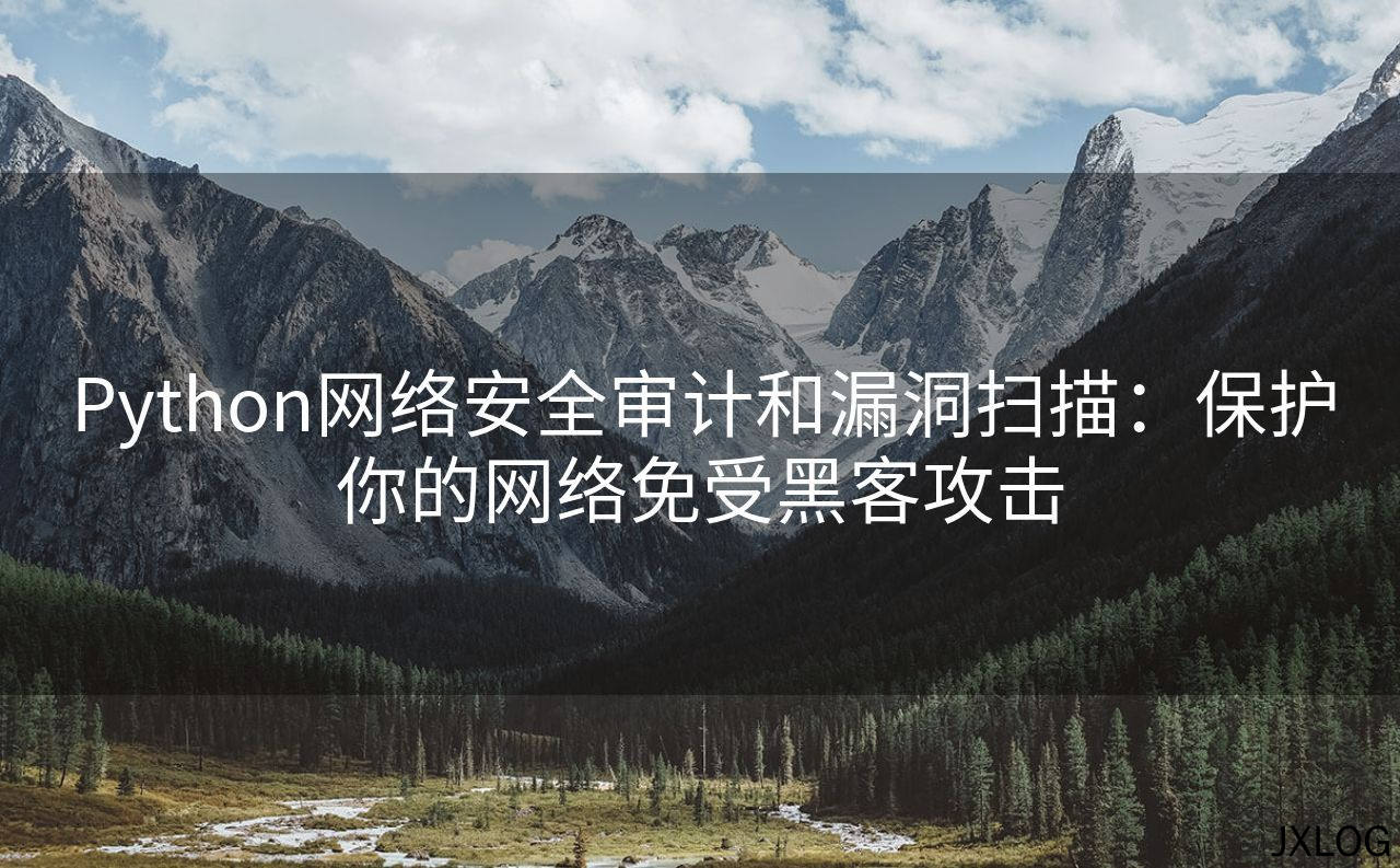 Python网络安全审计和漏洞扫描：保护你的网络免受黑客攻击