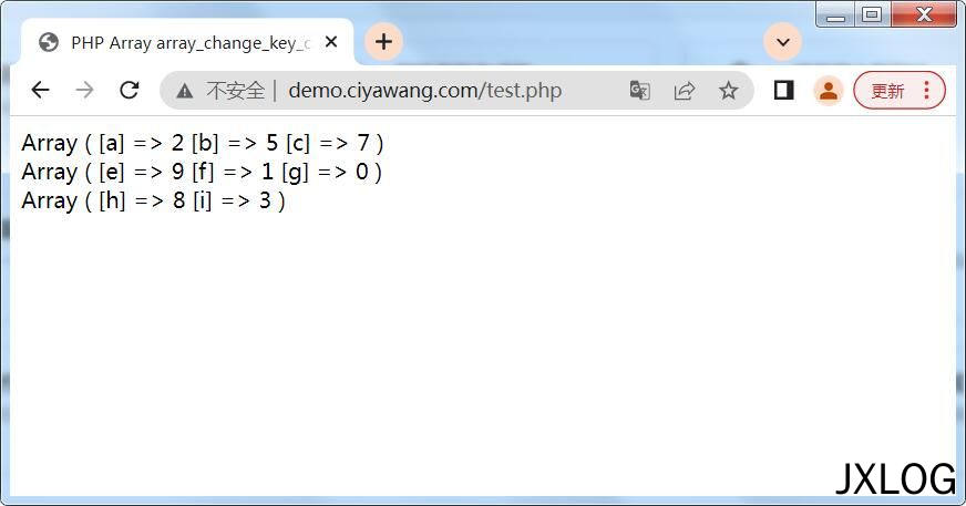 3、如何使用PHP的array_chunk()函数将一个数组分割成多个 - JXLOG