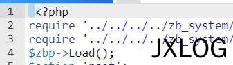 2、Zblog出现Cannot modify header information - headers already sent by的解决方法 - JXLOG